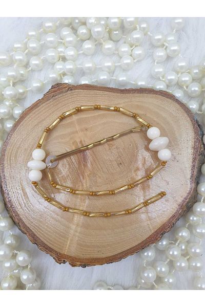 HAPPY HANDMADE 23cm Hairpin Buckle - Sheet Metal Beads/Hair Beads and Hair Earrings - Hair Accessory and Giftclip