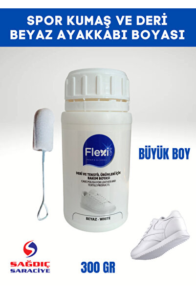 FLEXİCARE Flexi Care Büyük Boy 300 ML Beyaz Spor Ayakkabı Boyası