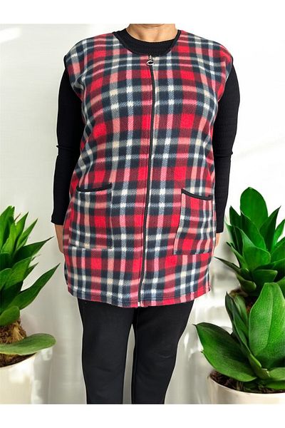 Clothes Box Plus Size Seasonal Suede Tunic Vest