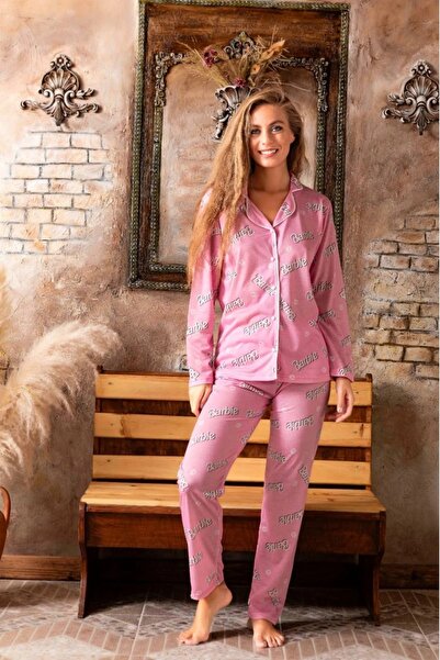 Sude HOMEWEAR Long Sleeve Bottom Top Pi̇jm Tkm