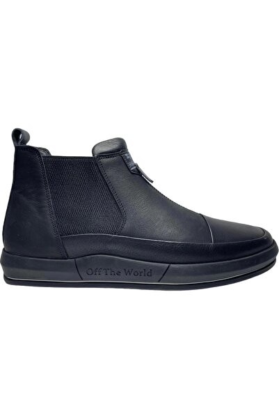 Voyager 6460 ERKEK DERİ YARIM BOT