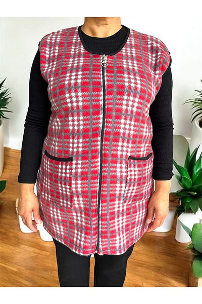 Clothes Box Plus Size Seasonal Suede Tunic Vest