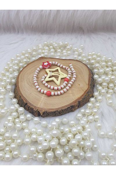 HAPPY HANDMADE 24cm Starry Clasp - Sheet Metal Bead and Hair Earring, Accessory and Gift