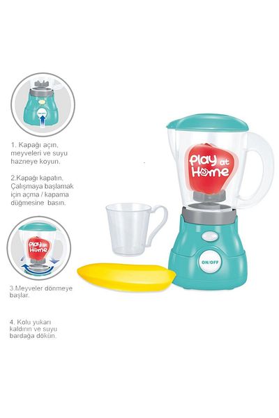 BYCEGU 93275 Realized Moving Light and Accessories Toy Blender