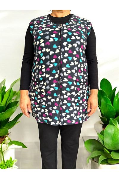 Clothes Box Plus Size Seasonal Suede Tunic Vest