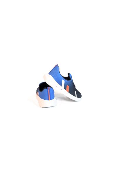 Kinetix Thorser Navy Blue Lighted Laceless Children's Sneakers