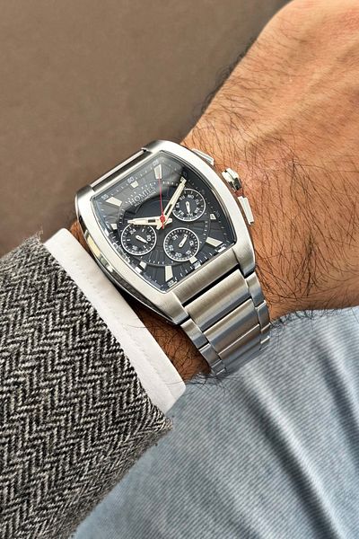 Homies MEN'S WRISTWATCH STEEL ADJUSTABLE CORN CORD WORKS ALL FUNCTIONS WITH BRACELET GIFT