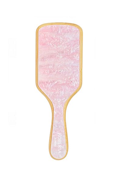 Roberta Lorenz Women's Pink High Quality Acetate Bamboo Hair Comb
