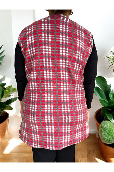 Clothes Box Plus Size Seasonal Suede Tunic Vest