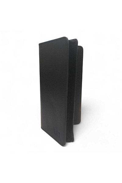 Loft Magnetic Genuine Leather Men's Portfolio Wallet & Phone Holder with Phone Compartment