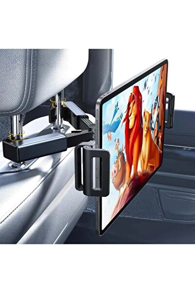 KENLY مسند رأس للسيارة مقاس 12.9 بوصة، حامل عالمي للكمبيوتر اللوحي والهاتف