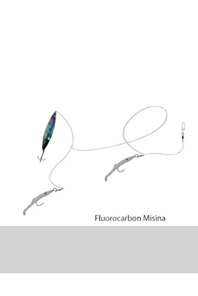 balikavdunyasi Kaşıklı Çiftli Ragot Levrek Lüfer Spin Takımı