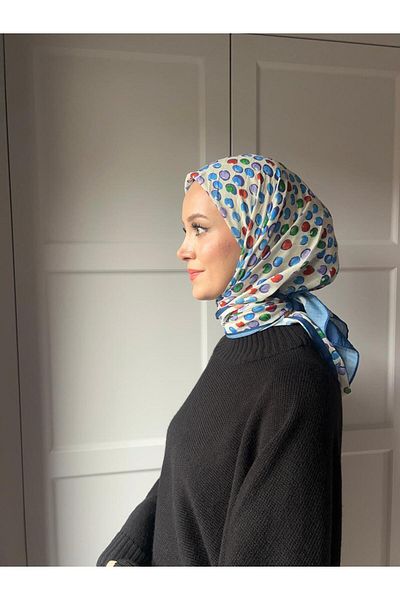 Modakaşmir Moonlit Pattern Bamboo Scarf