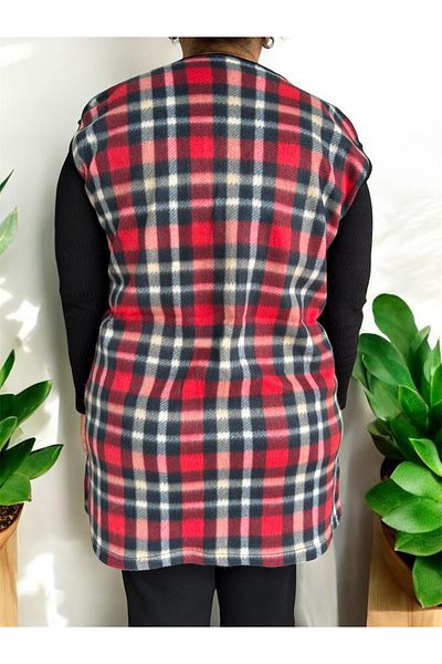 Clothes Box Plus Size Seasonal Suede Tunic Vest