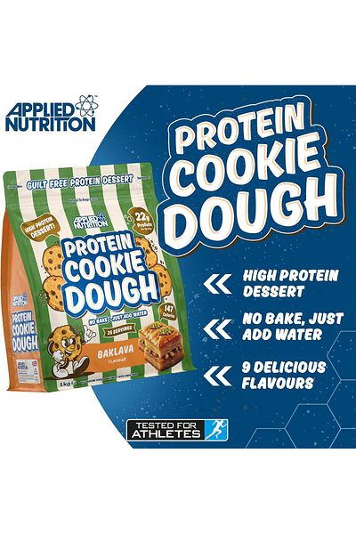 applied nutrition 1 kg Protein Cookie Dough and Baklava