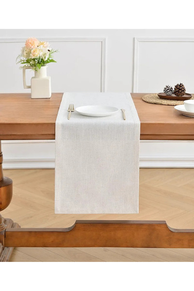 Belomia Home Collection 40 x 140 Düz Kadife Dokulu Runner, Sade Runner