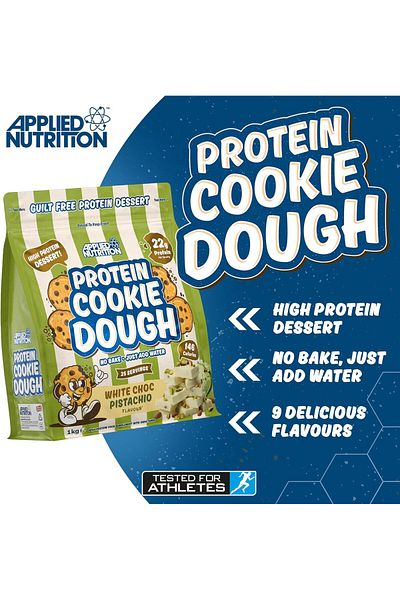 applied nutrition Protein Cookie Dough, White Choc Pistachio, 1 kg