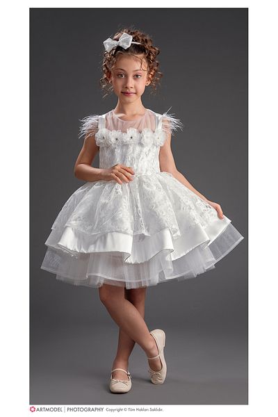 KIDS LAND GIRL Girl's Lace Dress