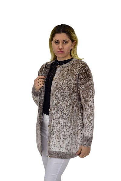 GÜLSELİ Women's Soft Knitwear Cardigan Bgl-St04090