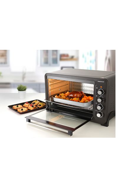 ALSAIF Electric Oven 60 L 2000 W E01113 Black