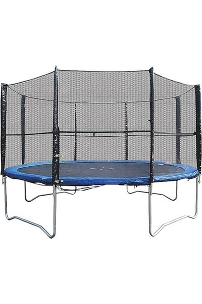 ALBADER Trampoline, Kids Outdoor Trampolines Jump With Safety Enclosure Trampoline 12FT