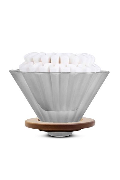 MIBRU Drip funnel size 01 suitable for v60 and Kalita filters with 30 filter black