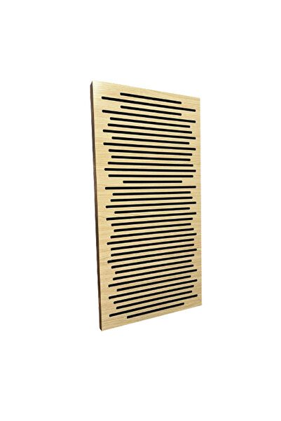ITRACK 50*100cm Ahşap Difüzör Akustik Panel Naturel