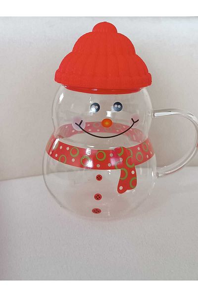 GF Glass Cardan Man Mug (with Silicone Lid) 350ml