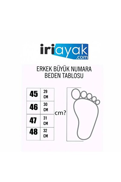İriayak 40-41-42-43-44-45-46-47 Beyaz Füme Renk Beyaz Tabanlı Erkek Günlük Ayakkabı
