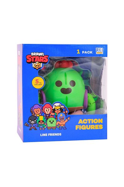 Tower Toys مجموعة مجسمات الأكشن المكونة من 10 قطع من Brawl Stars - مجموعة مجسمات ألعاب BRW6010
