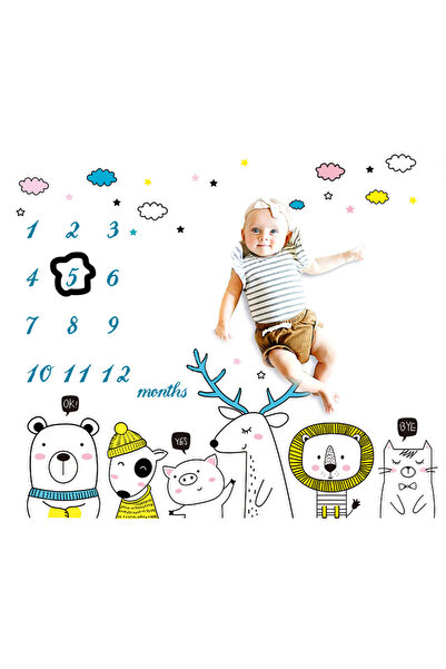 OEM Paturica Milestone subtire pentru φωτογραφίες αναμνηστικά Animale Prieten...