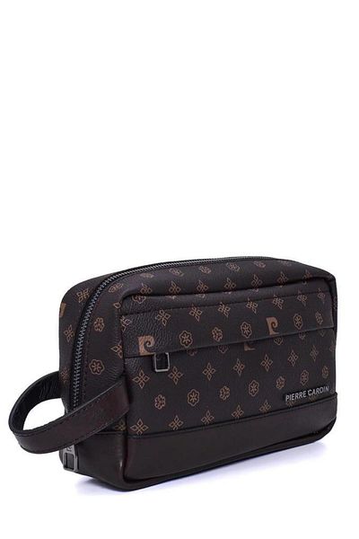 Pierre Cardin Men's Brown Clutch Hand Portfolio Bag - 01Pc 002000 -Mo-Kh