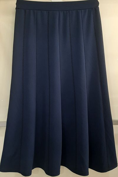 N.Y.YILDIZ Star New 1,Sinif - Plus Size Scuba Skirt with Stretch and Buttons