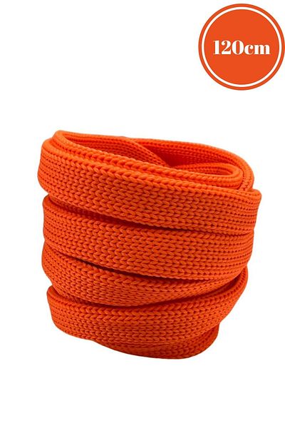 Mag Shoes Care Orange Ironed Sneakers. 120cm. 1 Pair. 2 Pieces.