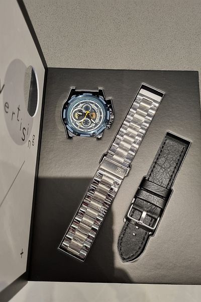 Daniel Klein T5 New? Model - Black Steel Bracelet Chronograph Limited Edition Men's Wrist Watch