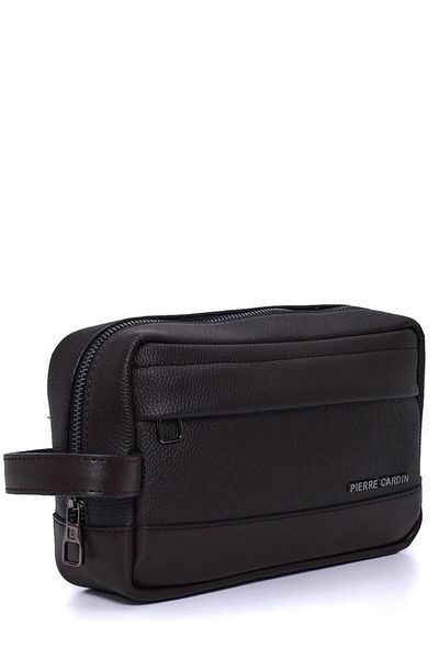 Pierre Cardin Men's Hand Portfolio Bag - Clutch Brown 01Pc 002000 -F-S