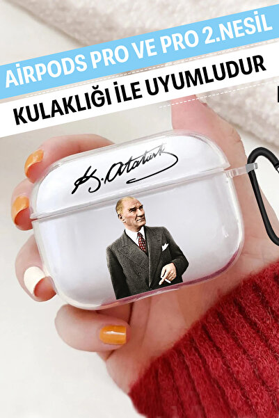WANNA PROTECT Airpods Pro ve Airpods Pro 2. Nesil Uyumlu Desenli Silikon Airp...