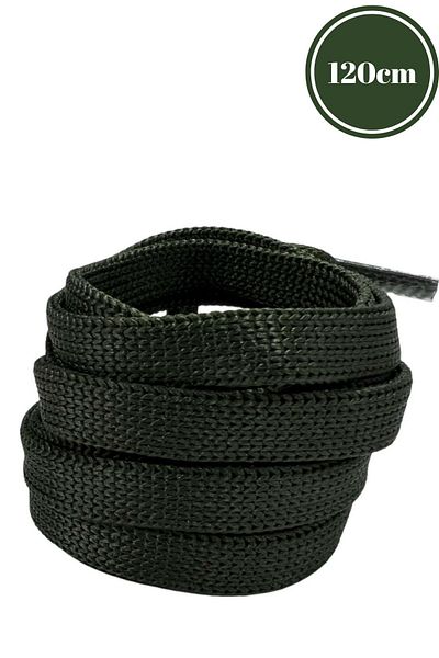 Mag Shoes Care Khaki Ironed Sports Shoelaces. 120cm. 1 Pair. 2 Pieces.