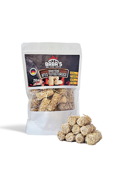 BABA'S BBQ / Odun Yünü Tutuşturucu / Bbq, Mangal, Soba, Şömine Tutuşturucu / ...