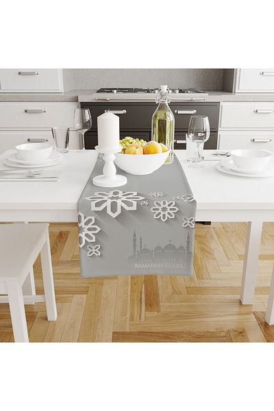 Filamente Ramadan Runner / Ramadan Pattern / Rezistent la pete - Tesatura Micropetek lavabila 140x40
