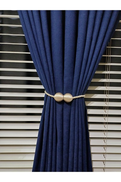 venedik home Αξεσουάρ μαγνητικής κουρτίνας με σχοινί σε χρώμα ρεβιθιού, μοντέ...