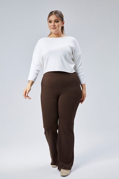 SYM Spanish Leg Plus Size Stretchy Women's Trousers