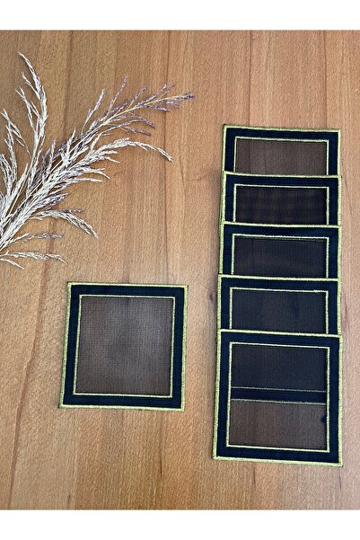 Smiling Home 6 bucăți de sârmă de culoare neagră, care se rupe, șervețele de ...