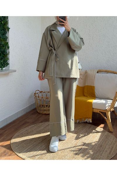 Salih Çelebi Hijab Kimono Suit