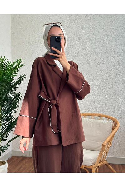 Salih Çelebi Hijab Kimono Suit