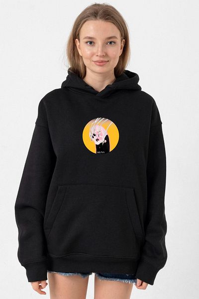 Tshirthane Meovv Meow Black Hooded 3Ip Women's Boots