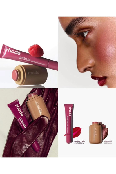 rhode Sleppy Girl Allık & Raspberry Jelly Lip Tint Set