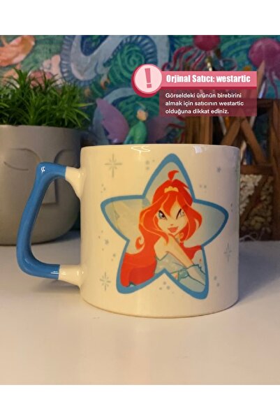 westartic Winx Club Bloom Kupa Fincan Bardak