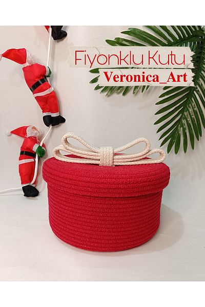VeronicA Gift Box with Bow, Organizer, Organizer, Decoration