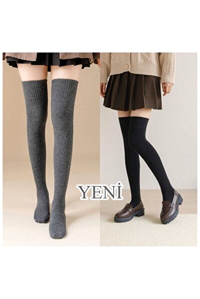 izaycollection 2 части вълнени зимни пенирани памучни чорапи